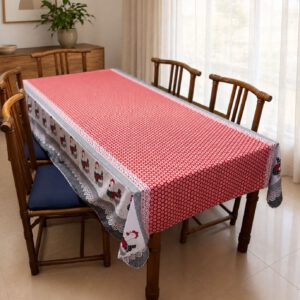 Toalha de Mesa Oxford 6 Lugares – Retangular 2,00m x 1,40m Fácil de Lavar