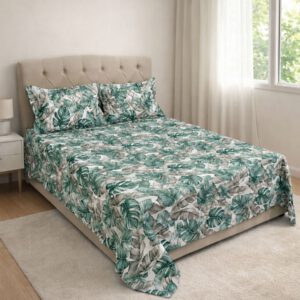 Colcha Piquet Gold Casal – Cobre Leito Premium 3 Peças 2,50x2,40m